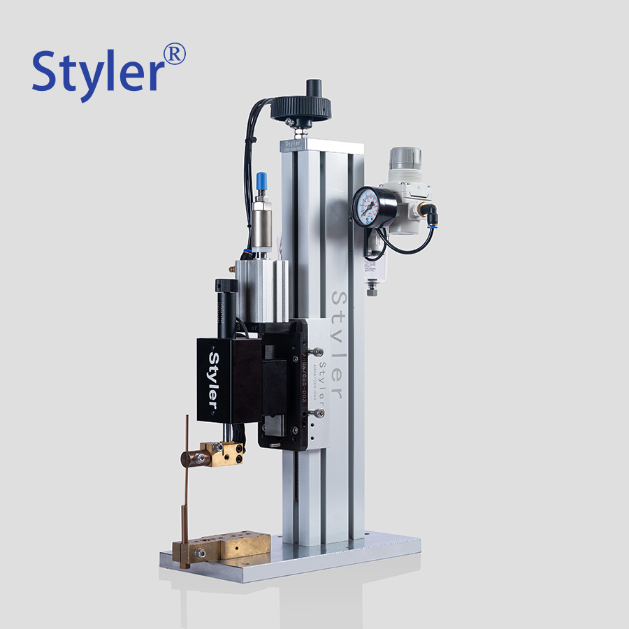 Precision pneumatic spot welding head ah-03s
